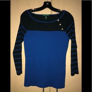 Med. Knitted Fancy Teeshirt - Lauren by Ralph L